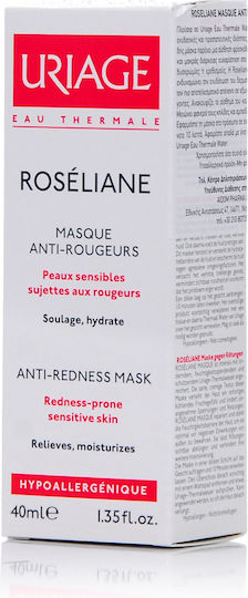 Uriage Roseliane Gesichtsmasken Für Feuchtigkeitsspendende Gesicht 40ml