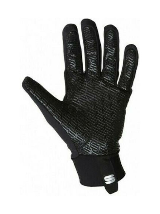 Sportful Rain Μακριά Unisex Γάντια Ποδηλασίας Μαύρα
