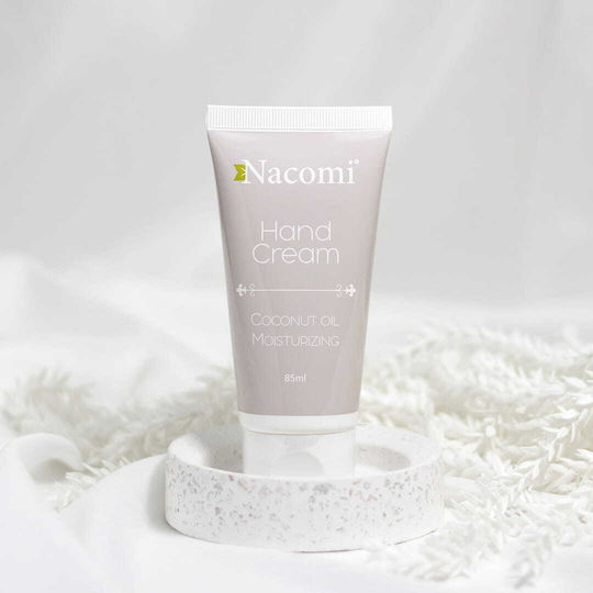 Nacomi Light Ενυδατική Κρέμα για Ξηρά Χέρια Coconut Oil 85ml