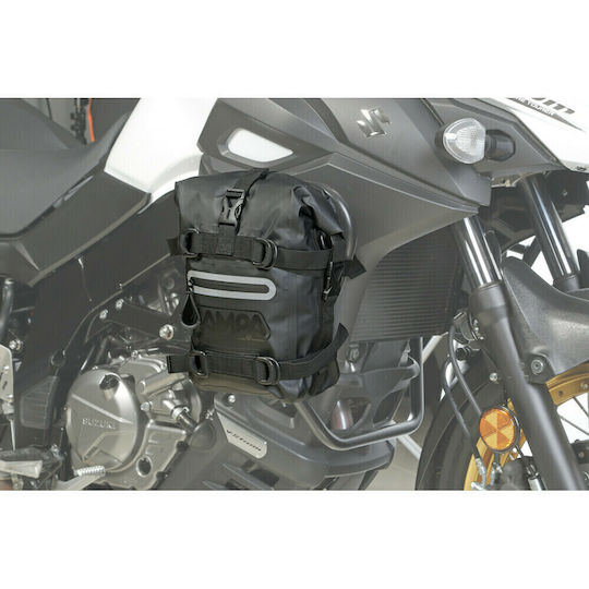 Lampa Waterproof Bag for Rails Motorcycle Soft Bag 30x10x12cm 5L Black