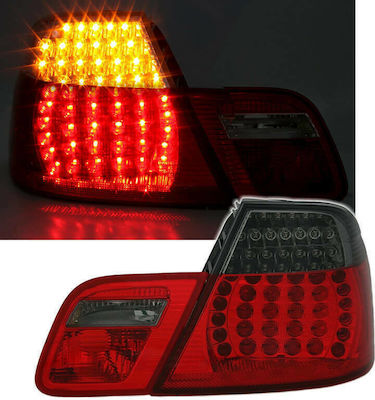 Carner Taillights Led for BMW Series 3 / E46 Coupe Red/Smoke 1999-2003 2pcs