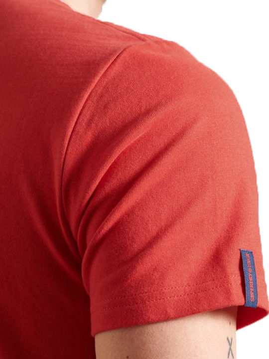 Collegiate Graphic Standard Weight T-Shirt Rot