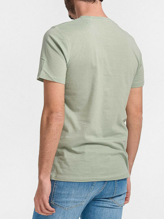 Jack & Jones T-shirt Bărbătesc cu Mânecă Scurtă Verde