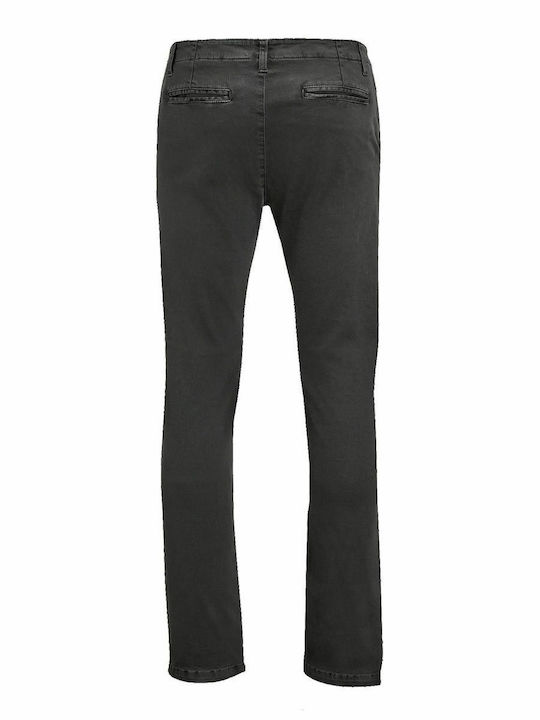 Sol's Jules Men's Jeans Pants in Slim Fit Charcoal