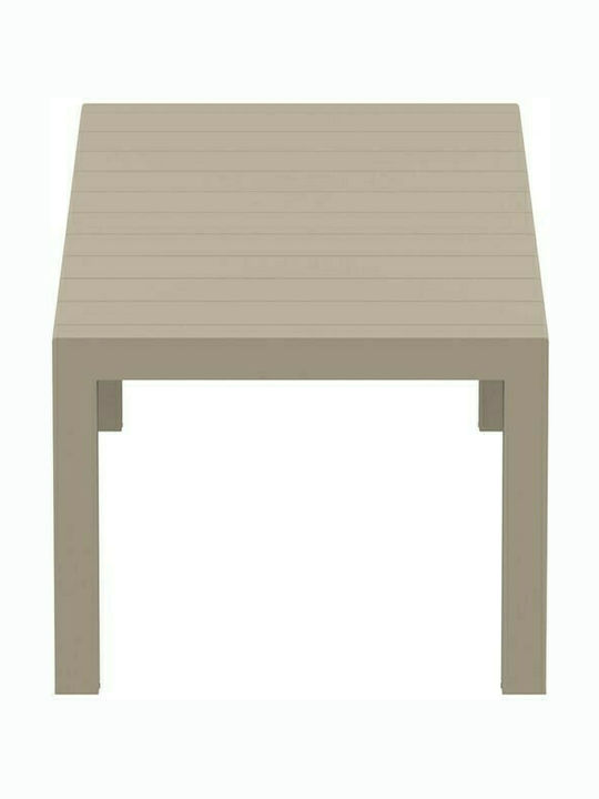 Маса от Полипропилен Разтегателена Vegas Taupe 180x100x75бр