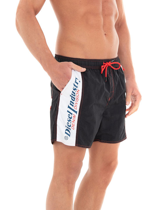 Caybay Costume De Baie Bărbați Pantaloni Scurți Negri Cu Dungi