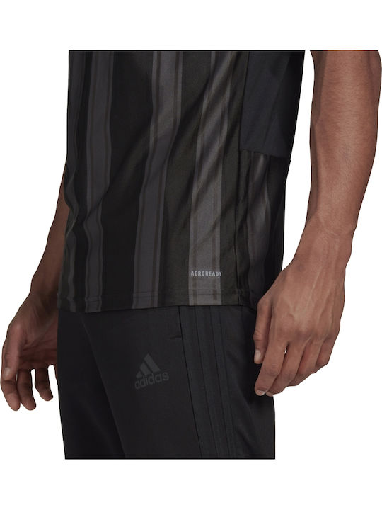 Striped 21 Men's Football Fan Jersey