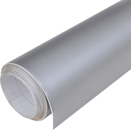 vidaXL Autofolienaufkleber 100 x 150cm in Silber Farbe 1Stück
