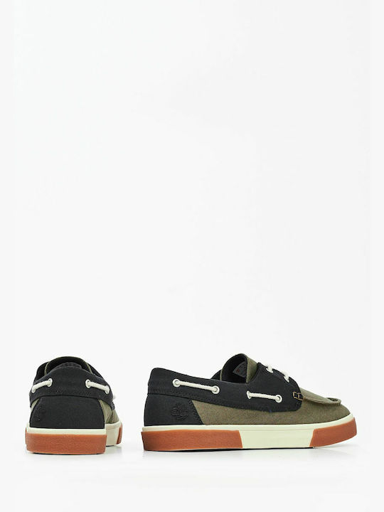 Ανδρικά Boat Shoes σε Πράσινο Χρώμα