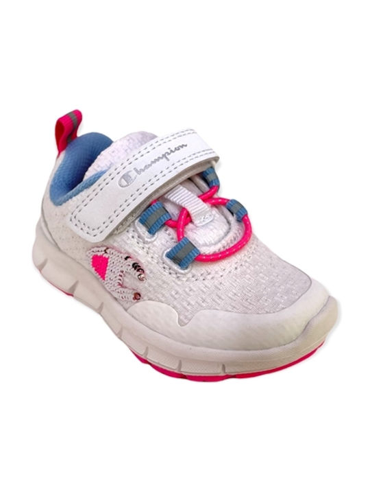 Champion Kids Sports Shoes Running Flippy G White