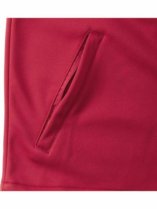 Russell Europe Αμάνικο Μπουφάν Softshell Αδιάβροχο και Αντιανεμικό Κόκκινο