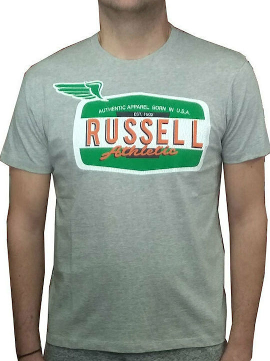 Russell Athletic Wings T-shirt Bărbătesc cu Mânecă Scurtă Gri