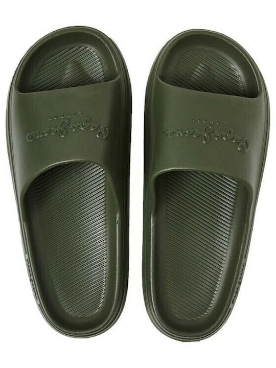 Men's Slides Khaki
