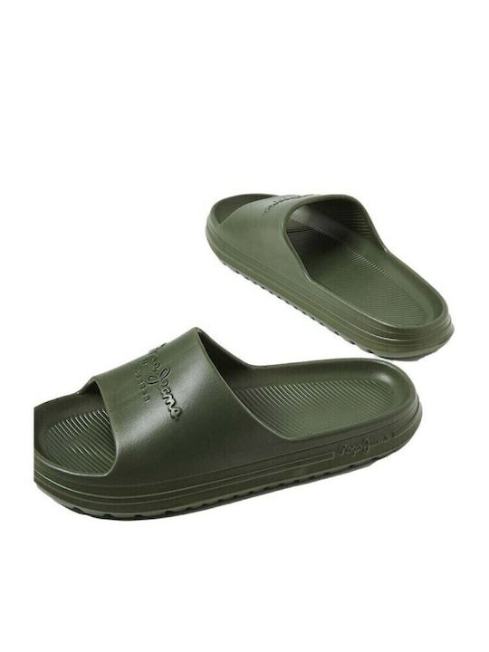 Men's Slides Khaki