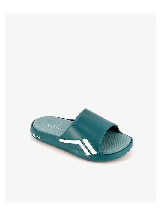 Men's Slides Anatomic Green