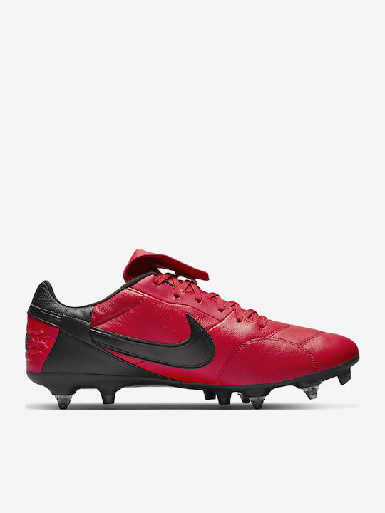 Nike Premier 3 Anti-Clog Fußballschuhe mit Stollen Rot