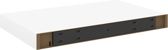 Ράφια Λευκό / Δρυς (4τμχ) 40x23x3.8εκ.