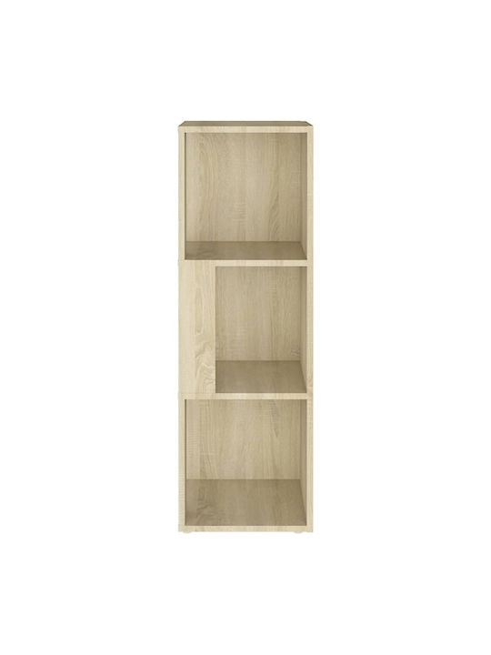 Eckbibliothek Sonoma Eiche 33x33x100cm