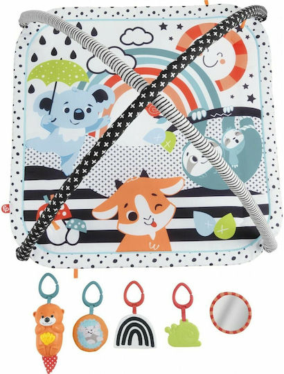Fisher Price Gym Platform Refresh Activity Gym with Music for Newborns
