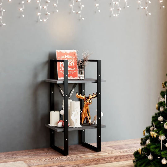 Bibliothek Grau 40x30x70cm