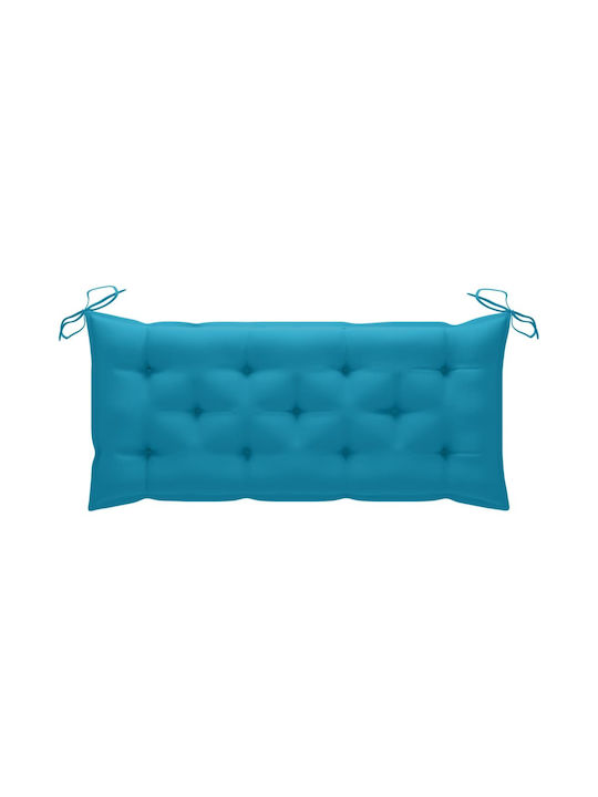Bench Outdoor Bamboo with Pillows 118x38x45cm
