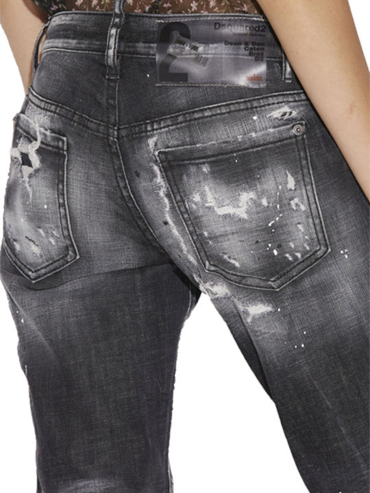 Damenjeans mit Rissen Gray