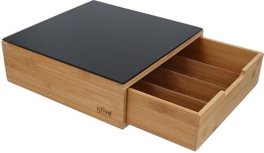 Atmosphera Caseta pentru Maro cu capac Lemn Maro 30x30x10cm Atmosphera Caseta pentru Maro cu capac Lemn Maro 30x30x10cm