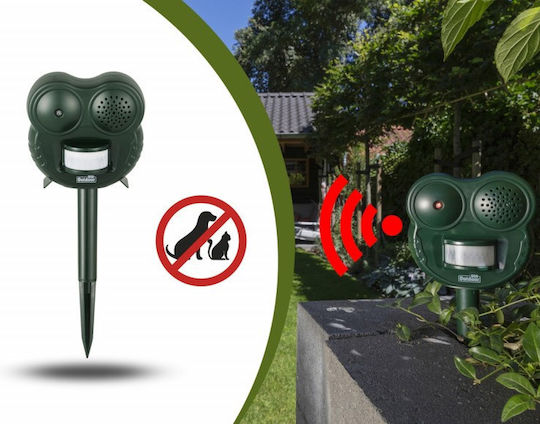 SPM Aparat de alungare a animalelor cu ultrasunete SPM Stâlp de Repulsie Păsări 8x8m