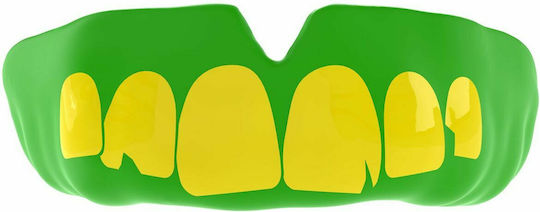 Safejawz Senior Extro 2.0 Ogre Protective Mouth Guard Senior Green with Case