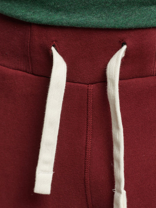 Sweatpants with Elastic Deep Port