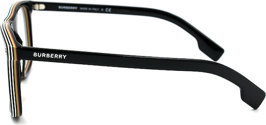 Burberry Bolton Plastic Eyeglass Frame Black B2340 3798