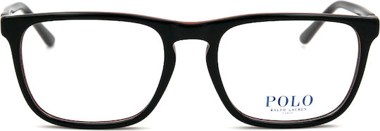 Ralph Lauren Plastic Eyeglass Frame Black PH2226 5668