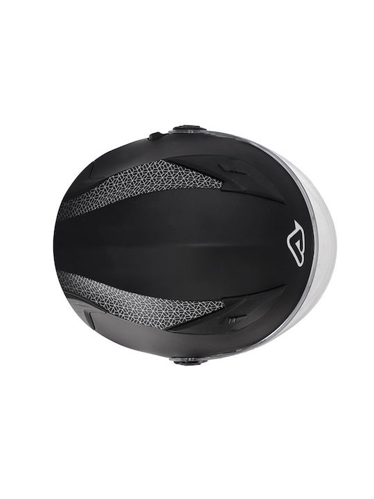 Acerbis Firstway 2.0 Matte Black Motorcycle Helmet Jet ECE 22.06 1350g with Sun Visor