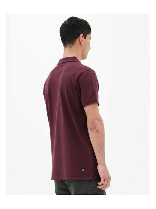 Polo T-Shirt Burgundisch 221.EM35.69GD-Wein