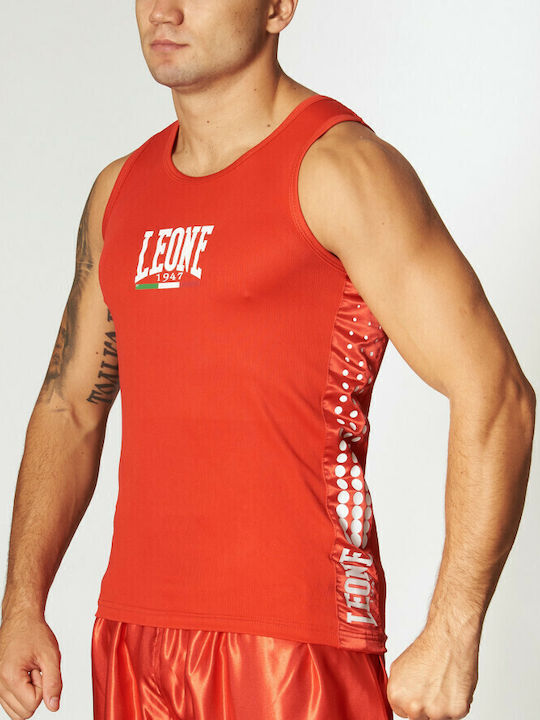 Leone Boxing Singlet AB726 Ανδρική Αμάνικη Μπλούζα AB726 για Boxing