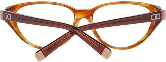 Dsquared2 Women's Acetate Cat Eye Brown Tortoise Prescription Eyeglass Frame DQ5060 047