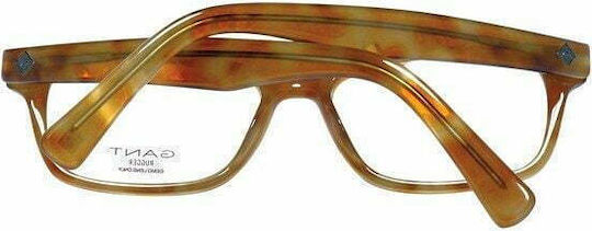 Gant Männlich Kunststoff Brillenrahmen Braun GRA015 K83