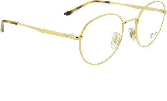 Ray Ban Metallic Gold Frame RB3681V 2500