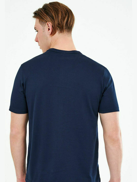 Paul & Shark Men's Short Sleeve T-shirt Navy Blue