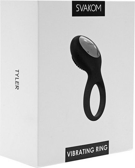 Svakom Tyler Vibrating Ring Black