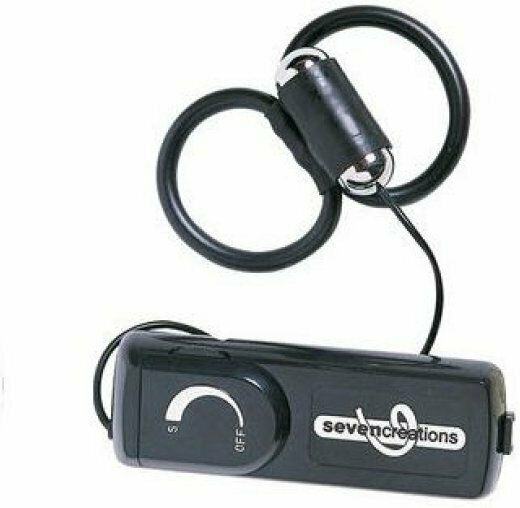 Seven Creations X Factor Vibrating Cock & Balls Ring Black