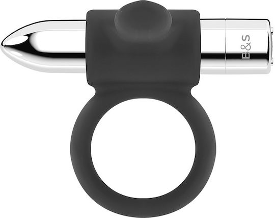 Dream Love Cameron Vibrating Cock Ring Cock Negru