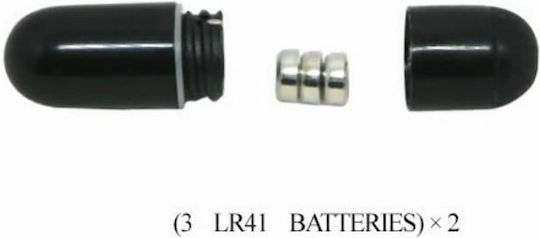 Baile Sweet Ring Double Ring With Double Rabbit Black