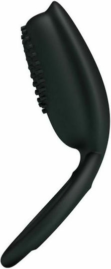 Pretty Love Silicone Vibrating Ring Black