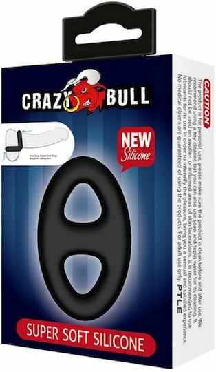 Crazy Bull Crazy Bull Super Soft Double Silicone Black