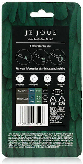 Je Joue Cock Ring Schwanz Silikon Green