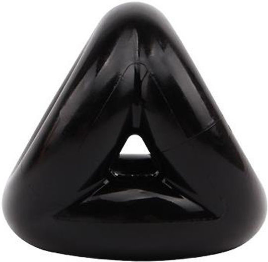 Chisa Novelties Triangle Ring Cock Ring Schwanz Black