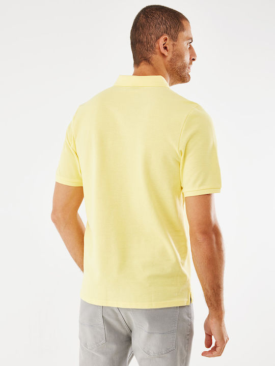 Mexx Men's Short Sleeve Blouse Polo Yellow