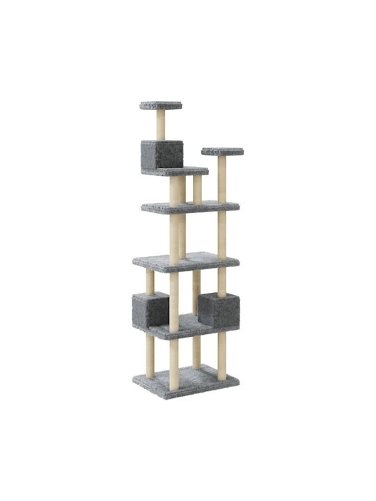 vidaXL Ονυχοδρόμιο Γατόδεντρο Γκρι 60.5x48x188εκ.