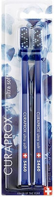 Curaprox CS 5460 Duo Manual Toothbrush Ultra Soft Navy Blue 2pcs